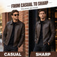 Refined Urban Leather Jacket
