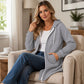 ⌛Limited-Time Offer-Women's Longline Zip Up Hooded Jacket
