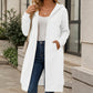 ⌛Limited-Time Offer-Women's Longline Zip Up Hooded Jacket