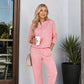 ⌛Limited-Time Offer-Women's Half-Button Sweatshirt & Sweatpants Set