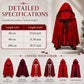 🎅Christmas Eve Specials-Dramatic Hooded Lace Cape