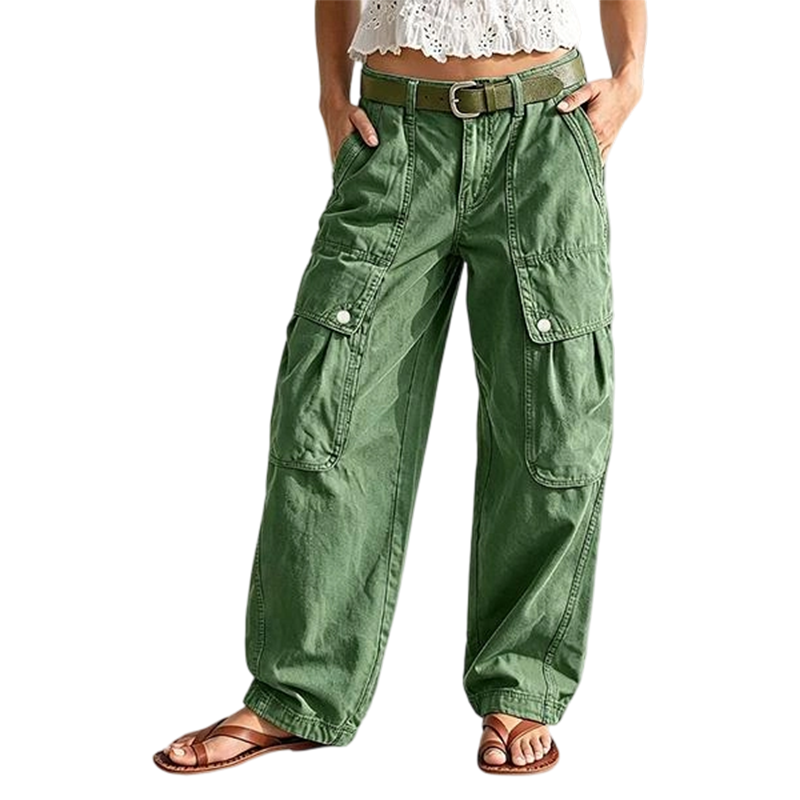 ⌛Limited-Time Offer-Women's Loose Stretchy Cargo Pants