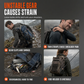 Men's Outdoor Fishing Backpack Large Capacity Multi-functional Travel Bag with Rod Holder Lure Tackle Bag
