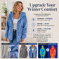 Women's Cozy Fuzzy Hooded Jacket