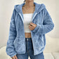 Women's Cozy Fuzzy Hooded Jacket