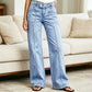 Flattering Wide-Leg Jeans