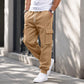 👖 Pull On & Go | Men's Loose Drawstring Cargo Jogger Pants