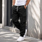 👖 Pull On & Go | Men's Loose Drawstring Cargo Jogger Pants