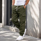 👖 Pull On & Go | Men's Loose Drawstring Cargo Jogger Pants