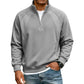 Men's Casual Warm Half-Zip Sweatshirt