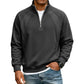 Men's Casual Warm Half-Zip Sweatshirt