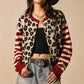 🐆 Statement Print, Cozy Layers | Women's Leopard Print Cardigan ⚡