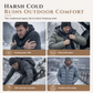 ✨Men's Winter Fleece Lined Hoodie Jacquard Pattern Long Sleeve Pullover Sweatshirt for Casual Outdoor Wear