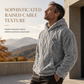 ✨Men's Winter Fleece Lined Hoodie Jacquard Pattern Long Sleeve Pullover Sweatshirt for Casual Outdoor Wear