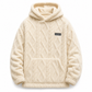 ✨Men's Winter Fleece Lined Hoodie Jacquard Pattern Long Sleeve Pullover Sweatshirt for Casual Outdoor Wear