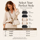 Stylish 3-Layer Diamond-Patterned Crossbody Bag