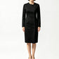 Women's Elegant Asymmetric Single-Breasted Dress