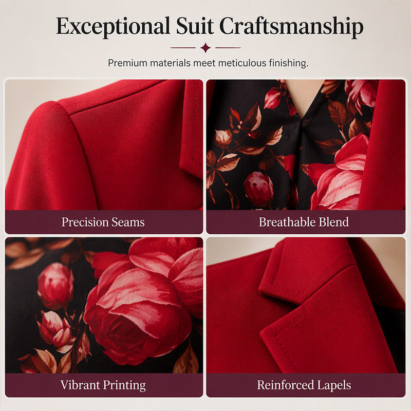 Women's Elegant 3-Piece Office Suit Set