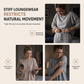 Women's Casual Solid Color Hooded Sweatshirt