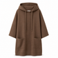 Women's Casual Solid Color Hooded Sweatshirt
