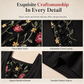 Black Long Sleeve Square Neck Lace Up Corset Maxi Dress with Floral Embroidered Mesh Panel