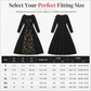 Black Long Sleeve Square Neck Lace Up Corset Maxi Dress with Floral Embroidered Mesh Panel
