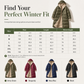 ✨Free Shipping✨Reversible Hooded Padded Slim-Fit Coat