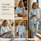 Women's Casual Plaid Hooded Knitted Sweater