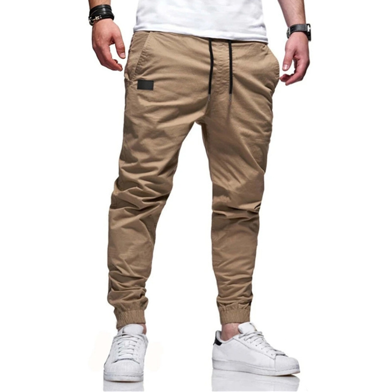 Men's Slim Fit Casual Drawstring Pants