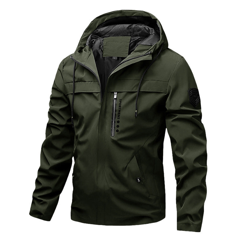 🧥 Weather-Ready Hooded Jacket - Easy City-to-outdoor Styling