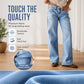 ⌛Limited-Time Offer-Women's High Elastic Wide-Leg Denim Jeans