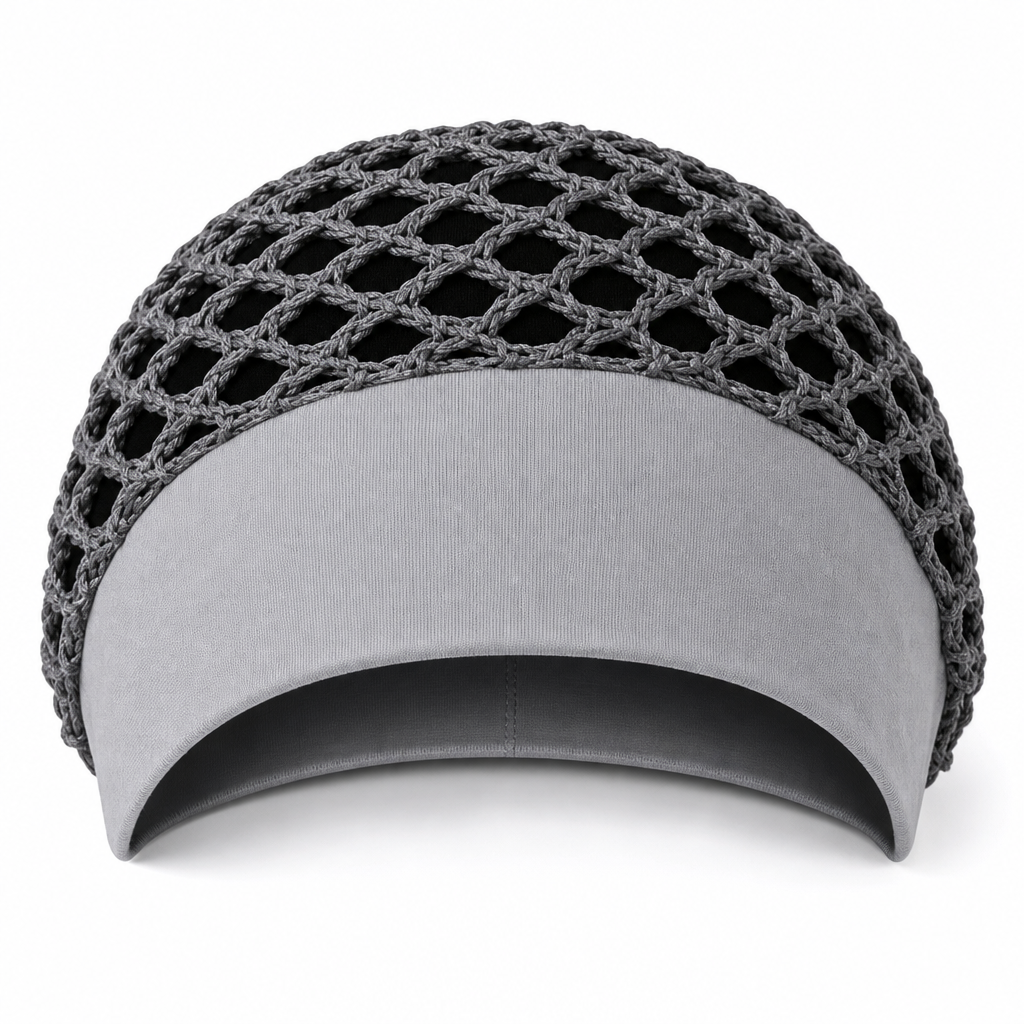 ⌛Limited-Time Offer-Elastic Breathable Wide Band Mesh Hair Net Cap Hollow Out Hair Cover