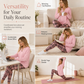 ⌛Limited-Time Offer-Women's Knit Top and Plaid Leggings Set