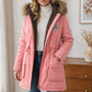 Women's Warm-Lined Hooded Parka Jacket