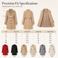 💖 Tailored to Flatter | Women's Belted Single-Breasted Slim Coat