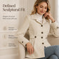 💖 Tailored to Flatter | Women's Belted Single-Breasted Slim Coat