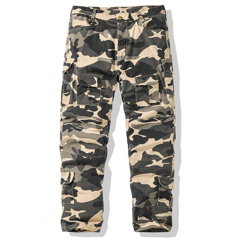 Men's Multi-Pocket Camouflage Cargo Pants