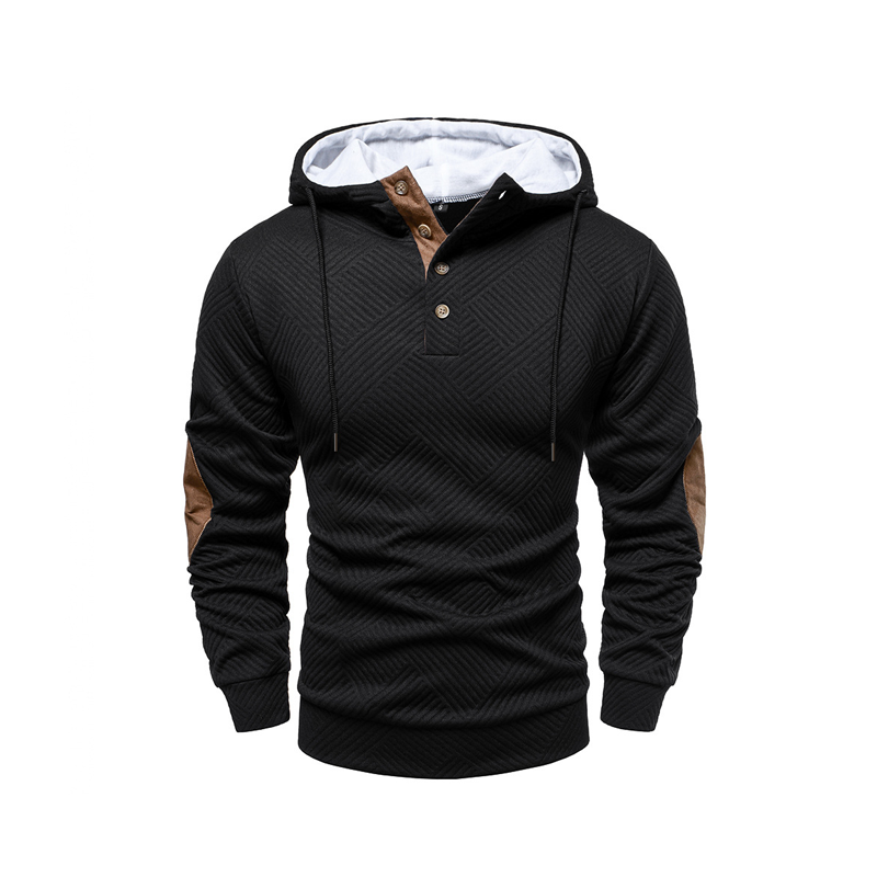 Men's Relaxed Classic Hooded Pullover