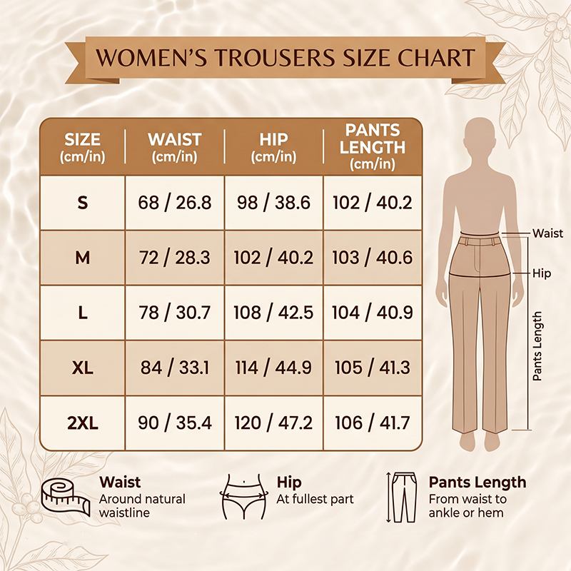 Women's High-Waist Pleated Wide-Leg Trousers
