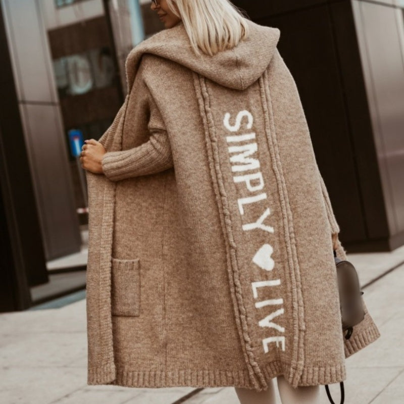 👚✨Women's Long Hooded Knit Cardigan✨𝘉𝘶𝘺 𝘢𝘯𝘺 2 𝘢𝘯𝘥 𝘨𝘦𝘵 𝘢𝘯 𝘦𝘹𝘵𝘳𝘢 8% 𝘥𝘪𝘴𝘤𝘰𝘶𝘯𝘵