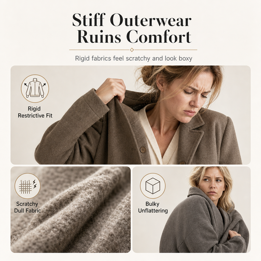 🧥 Cozy Corduroy Layers | Women's Relaxed V-Neck Slouchy Cardigan Coat