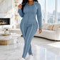 ☁️ ✨ Women's Athletic Zip-Up Hoodie and Pants Set