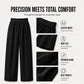 Men's Casual Pleated Wide-Leg Pants