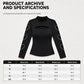 Women's Heart Cutout Mock Neck Slim Fit Top