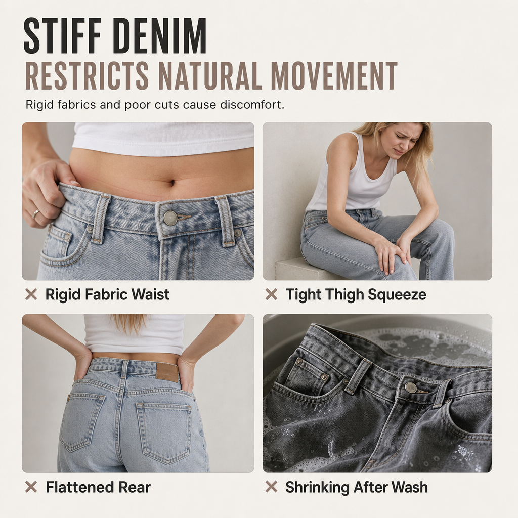 Women's Retro High-Waisted Wide-Leg Jeans
