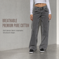 Women's Retro High-Waisted Wide-Leg Jeans