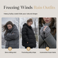 Women's Mid-Length Fleece Lined Hooded Coat