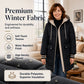 ✨ Cozy Coverage | Women’s Mid-Long Hooded Puffer Coat