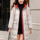 ✨ Cozy Coverage | Women’s Mid-Long Hooded Puffer Coat