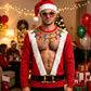 Men's Funny Christmas 3D Printed Muscle Sweatshirt
